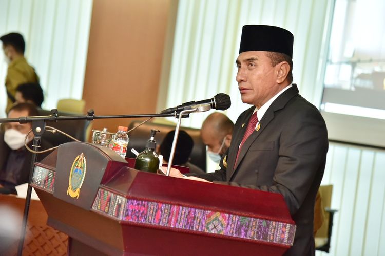 Gubernur Sumatera Utara Edy Rahmayadi optimistis ekonomi Sumut tumbuh 2,4 persen tahun depan.