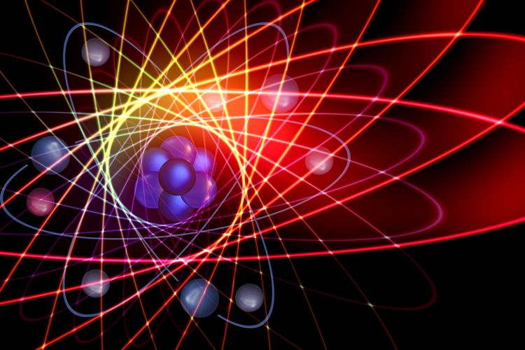 Ilustrasi orbital atom dalam model atom mekanika kuantum