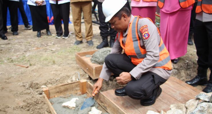 SPPG Polda Kaltim Resmi Dibangun, Telan Anggaran Rp 3,1 Miliar