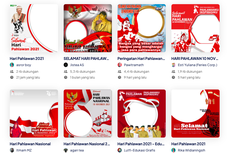 20 Link Download Twibbon Hari Pahlawan, Logo, Tema, dan Artinya