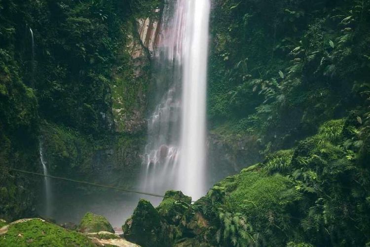 Curug Seribu di Desa Wisata Gunungsari, Kabupaten Bogor, Jawa Barat