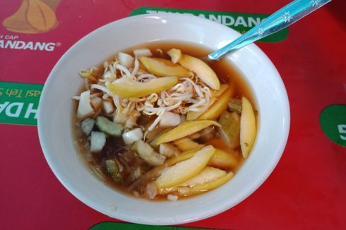 Rujak Donggala Cirebon, Asin Pedas Manis Menyegarkan...