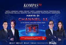 KompasTV Resmi Pindah ke Channel 11 per 1 Februari 2026