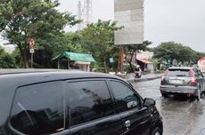 Banjir Rob Masih Merendam Jalan Pantura Kaligawe Semarang, Pemudik Diminta Hati-hati