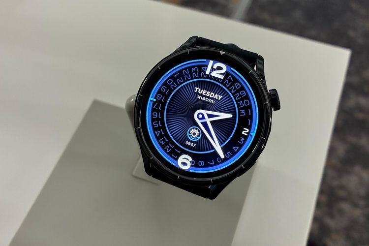 Xiaomi Watch S5 dalam acara peluncuran Xiaomi 17T Series di The Westin Hotel, Kuningan, Jakarta Selatan, Selasa (2/6/2026).