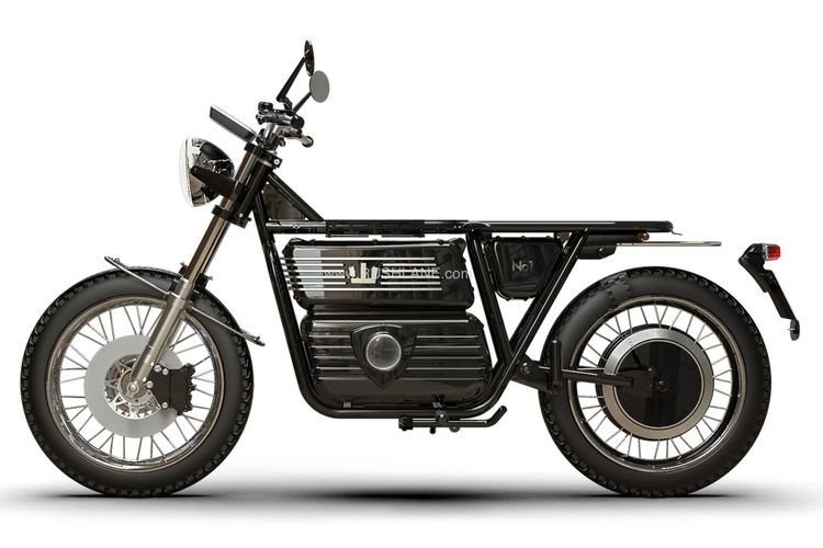 RGNT, motor listrik asal Swedia, dengan gaya mirip Yamaha RX100