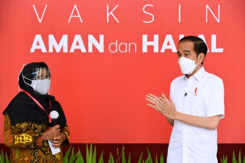 Cerita Narti, Pedagang Sayur yang Kaget Ditelepon Istana untuk Divaksin Bareng Jokowi