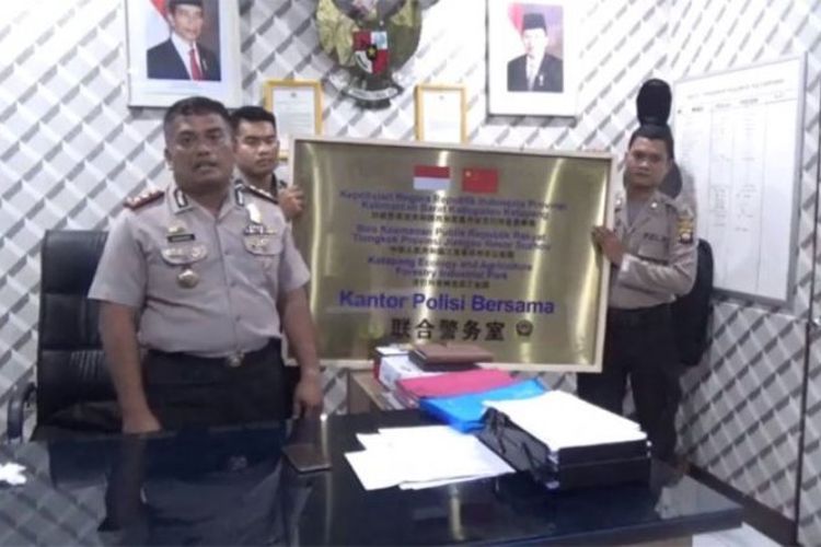 Video klarifikasi Kapolres Ketapang, AKBP Sunario terkait viral kerjasama antara Polres Ketapang dengan Kepolisian Suzhou.