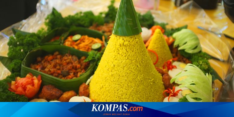 8 Tips Membuat Nasi Tumpeng Enak Dan Gurih Halaman All Kompas Com