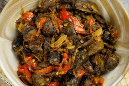 Resep Ati Ampela Balado, Menu Irit untuk Akhir Bulan