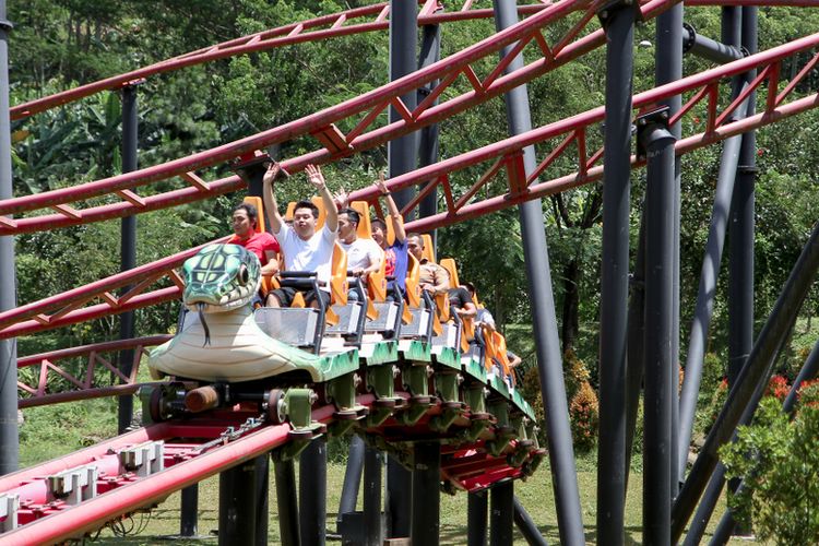 Ilustrasi wahana di Jungleland, Sentul, Bogor, Jawa Barat. Berikut promo 11.11 dari Jungleland Sentu