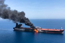 Serangan Kapal Tanker di Teluk Oman, Militer AS Rilis Video Iran "Bersihkan Ranjau"