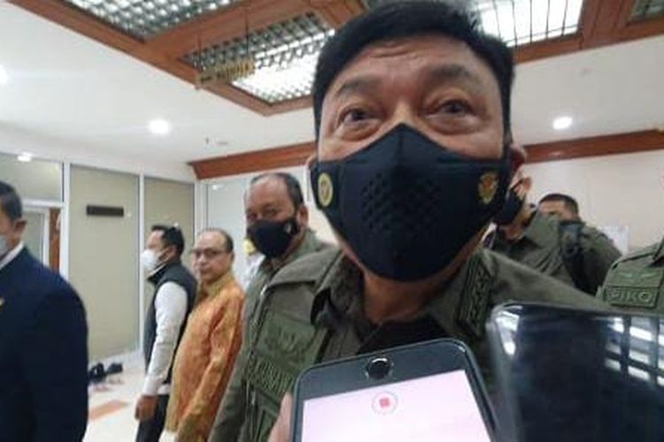 Kepala BIN Jenderal Pol (Purn) Budi Gunawan saat ditemui di Gedung DPR RI, Senayan, Jakarta Pusat, Senin (26/9/2022). 
