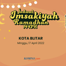 Jadwal Imsak dan Buka Puasa di Kota Blitar Hari Ini, 17 April 2022