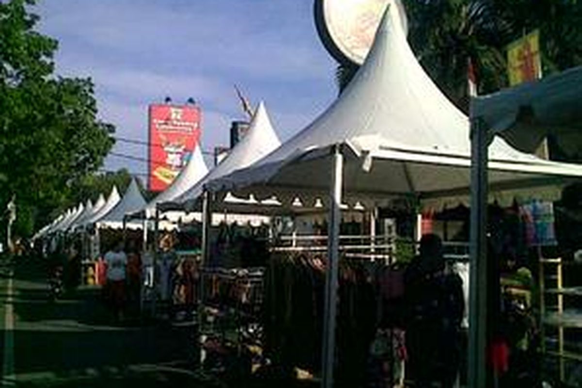 Stand-stand di Cipete Vaganza, Jakarta Selatan