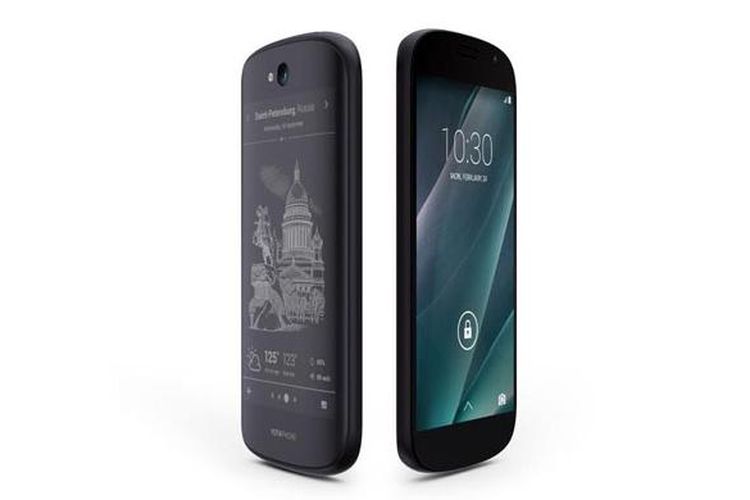 Yota Phone 2, smartphone dengan layar dua sisi buatan vendor smartphone Rusia, YotaPhone.