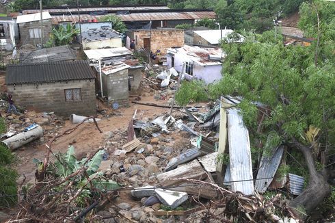 Banjir Bandang Sapu Afrika Selatan, 45 Orang Tewas