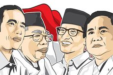 Jokowi-Ma'ruf Unggul di Pemilih Wong Cilik, Prabowo-Sandiaga di Kaum Terpelajar 