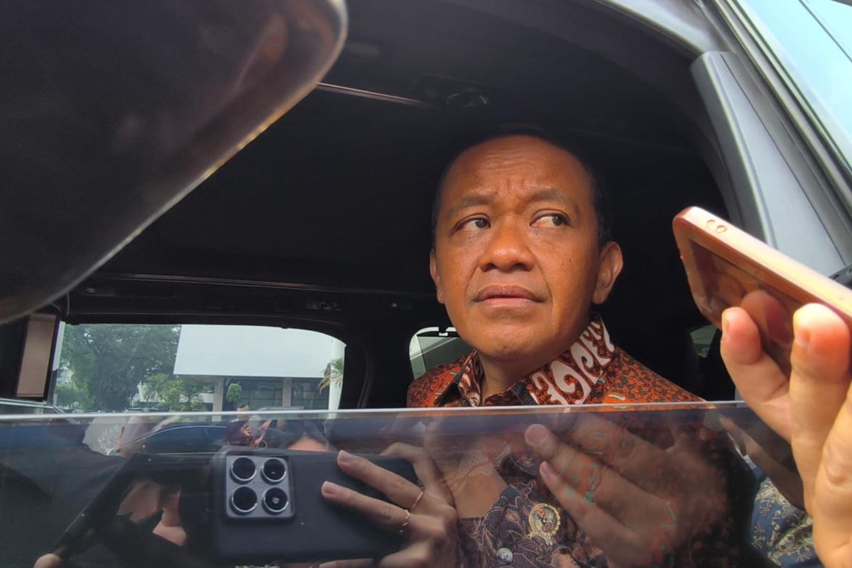 Menteri ESDM Bahlil Lahadalia di Istana Kepresidenan, Jakarta, Selasa (10/6/2025).