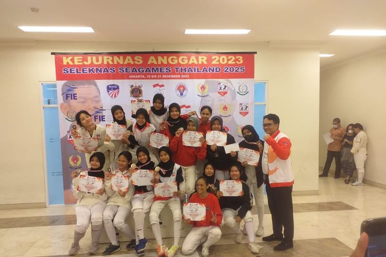Pengurus Besar Ikatan Anggar Seluruh Indonesia (PB IKASI) berhasil menggelar Kejuaraan Nasional (Kejurnas) Anggar 2023. Kejurnas Anggar 2023 berlangsung di Pusdik Adhyaksa, Jakarta Timur, pada 20-21 Desember 2023.
