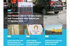 [POPULER TREN] Menteri Beda Pendapat soal Pembatasan BBM Subsidi | Alasan Pemimpin Katolik Disebut Paus