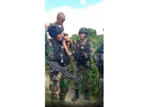 Viral, Video Balita di Papua Tak Ingin Berpisah dengan Prajurit TNI
