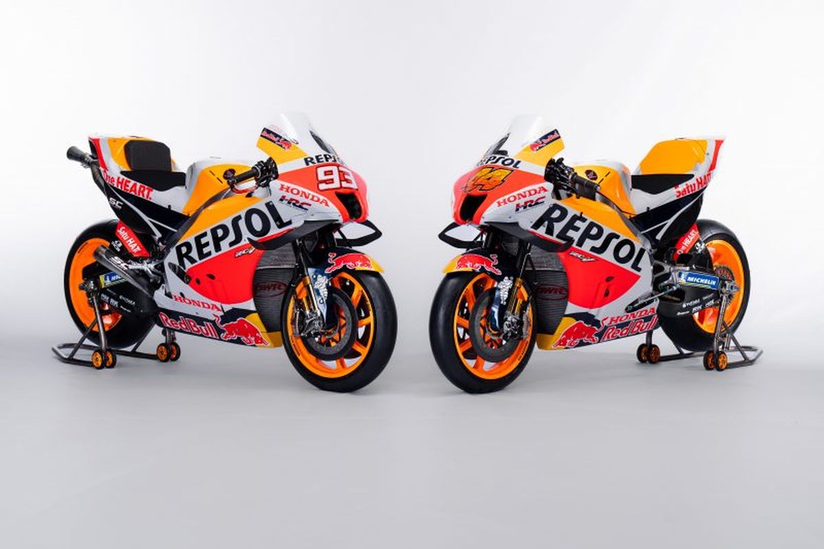 Livery Repsol Honda Team untuk MotoGP 2022