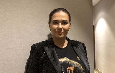 Catherine Wilson di Epicentrun XXI Kuningan, Jakarta Selatan, Selasa (16/1/2024). 