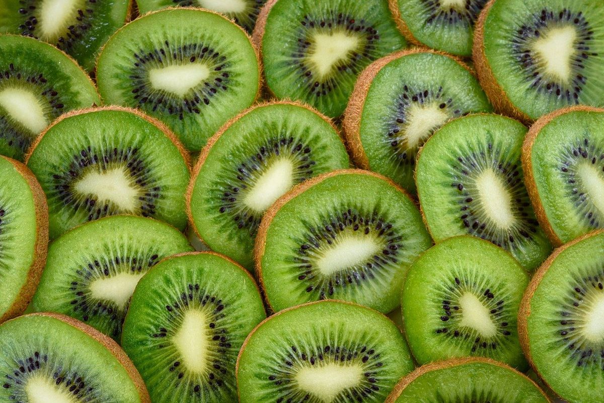 Ilustrasi buah kiwi.