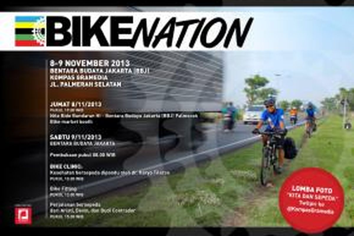 BikeNation akan diselenggarakan di Bentara Budaya Jakarta