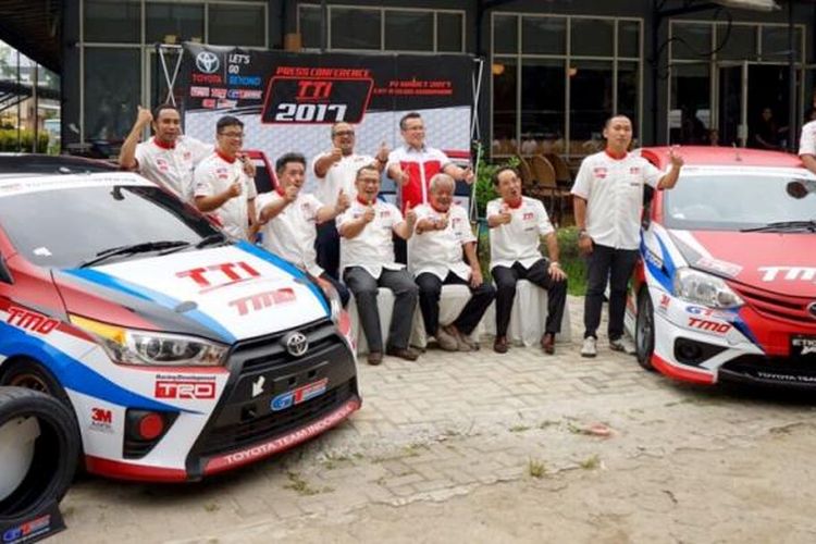 Toyota Team Indonesia line up 2017.