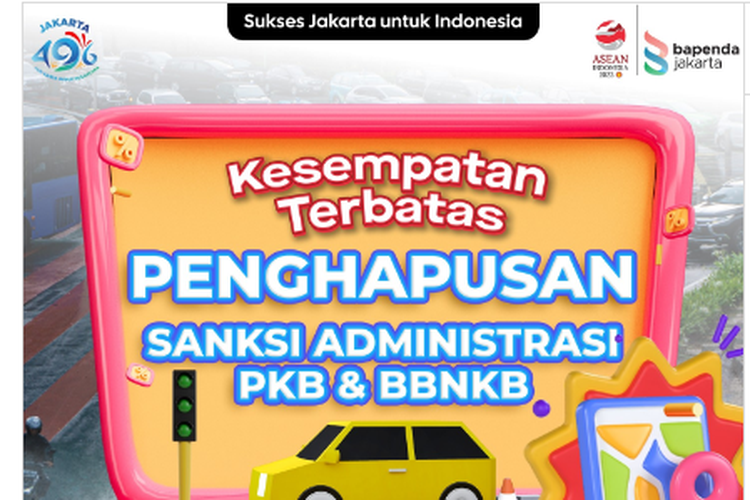 DKI Jakarta gelar program pemutihan pajak kendaraan bermotor mulai 22 Juni 2023