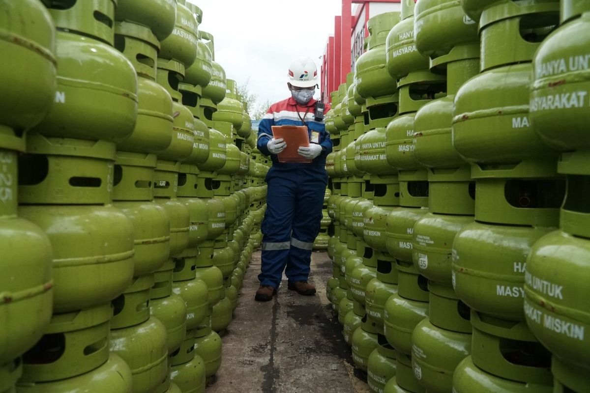 Pertamina menambah 42 ribu tabung elpiji 3 Kg untuk Kota Samarinda