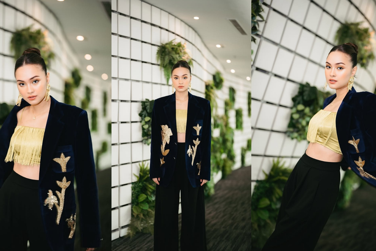 Intip 3 Look Caitlin Halderman di Gala Premier A Business Proposal