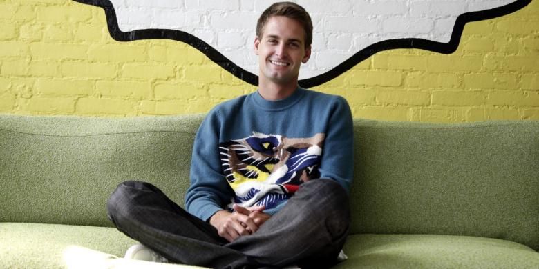 Pendiri Snapchat Evan Spiegel.