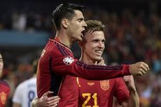 Hasil Kualifikasi Euro 2024: Awal Sempurna Spanyol, Peringkat 3 Piala Dunia 2022 Tertahan