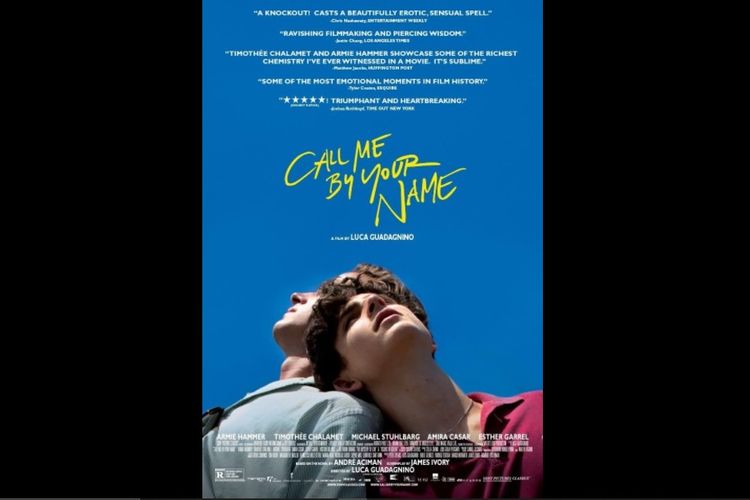Sinopsis Call Me by Your Name, Kisah Cinta Timothee Chalamet