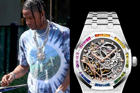 Lihat, Arloji Langka Seharga Rp 2,2 Miliar Milik Travis Scott