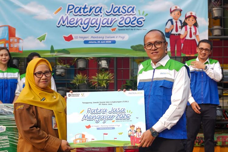 Patra Jasa Gelar Program Mengajar, Ratusan Siswa SD Dapat Bantuan Pendidikan