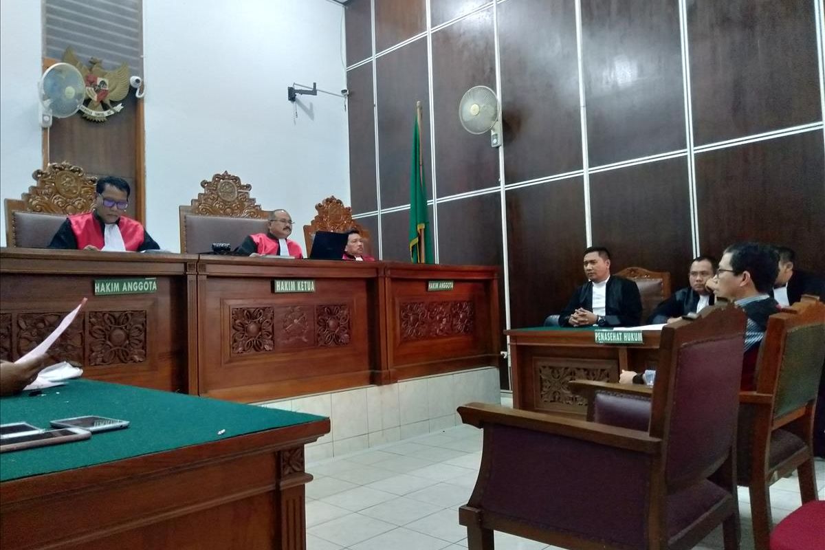 Mantan Plt Ketua PSSI, Joko Driyono jalani sidang replik di Pengadilan Negeri Jakarta Selatan, Senin (15/7/2019)