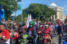 May Day di Surabaya, 136 Kendaraan Buruh Jatim Terjaring ETLE