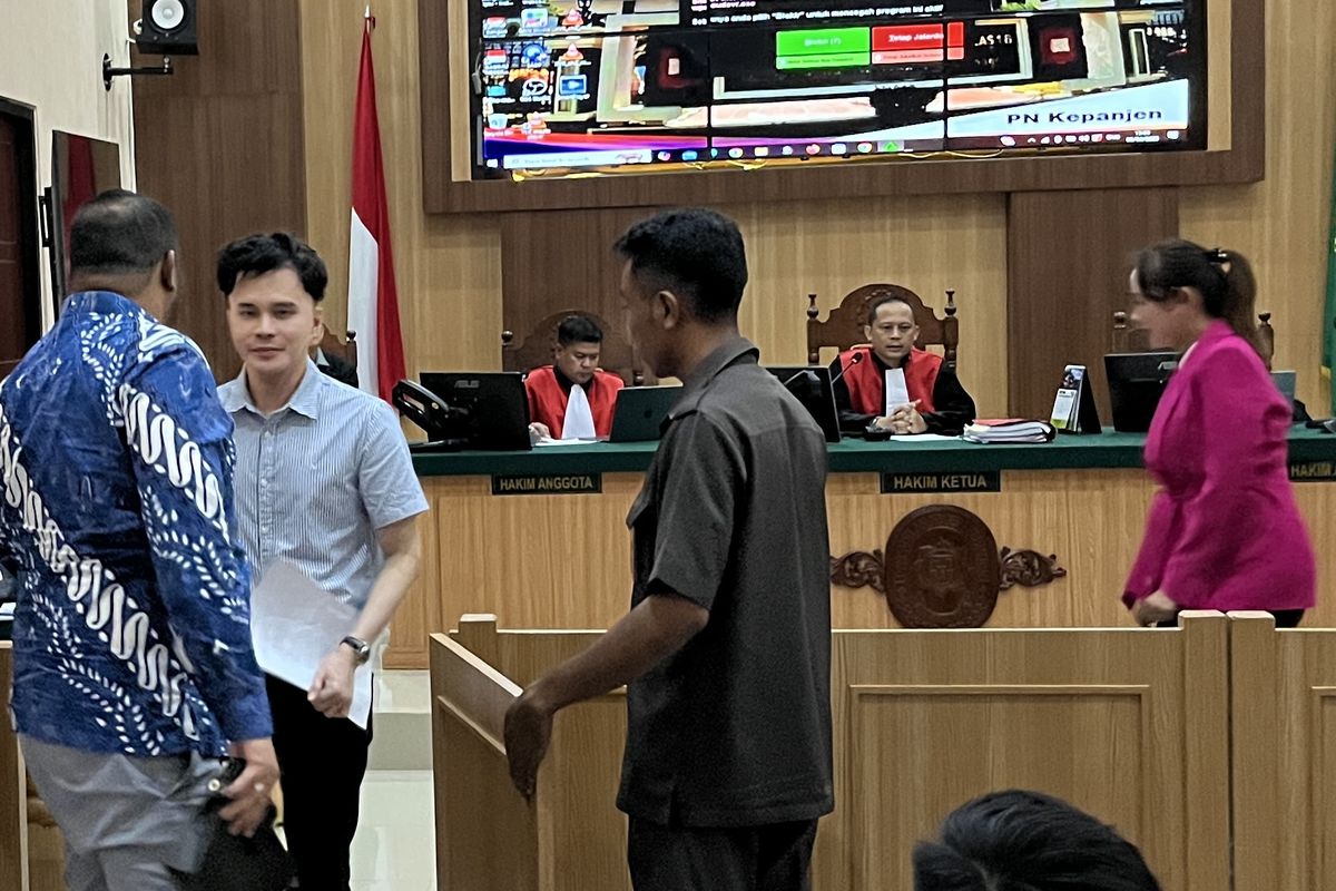 dr Oky Pratama usai memberikan kesaksian dalam kasus pencemaran nama baik dengan terdakw Isa Zega di PN Kepanjen, Selasa (8/4/2025).