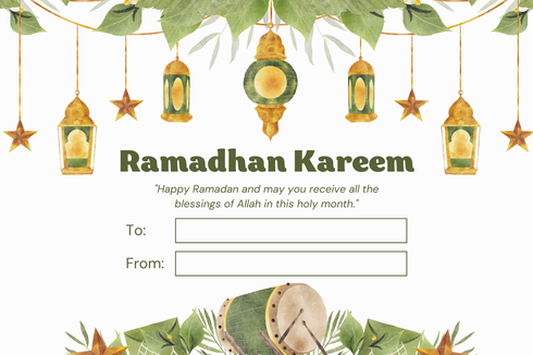 5 Cara Membuat Kartu Ucapan Ramadhan lewat HP dan PC,  Mudah dan Gratis 