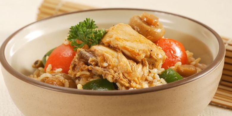 Resep Nasi Gurih Sapo Ayam Tomat, Bekal Kantor Bergizi - Vimarsana News