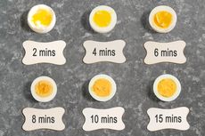 Rumus Sempurna Telur Rebus Setengah Matang, 4 Menit 15 Detik