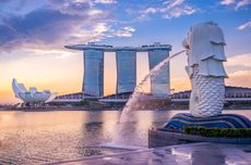 Tak Cuma Satu, Patung Merlion di Singapura Ada 6, Di Mana Saja? 