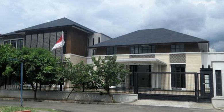 Rumah baru Presiden keenam RI Susilo Bambang Yudhoyono pemberian negara yang terletak di kawasan Mega Kuningan, Jakarta Selatan.