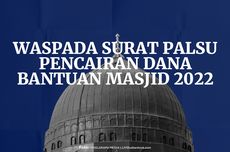 INFOGRAFIK: Waspada Surat Palsu soal Pencairan Dana Masjid dari Kemenag