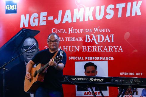 Badai Eks Kerispatih Raih Double Platinum Award Lewat Album Cinta, Hidup dan Wanita 