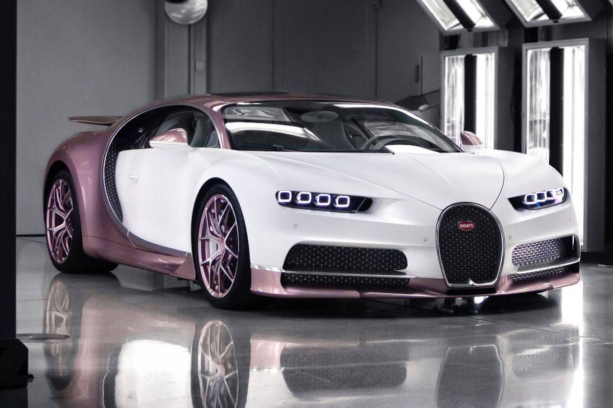 Bugatti Chiron Sport pesanan untuk hadiah Valentine